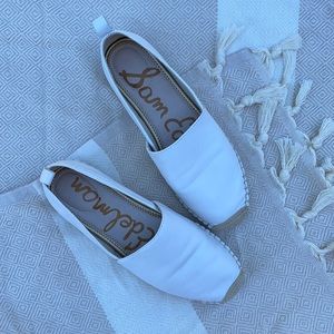 Sam Edelman White Espadrilles